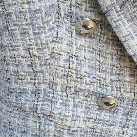 Zara Gray Tweed Blazer - Picture 9 of 9